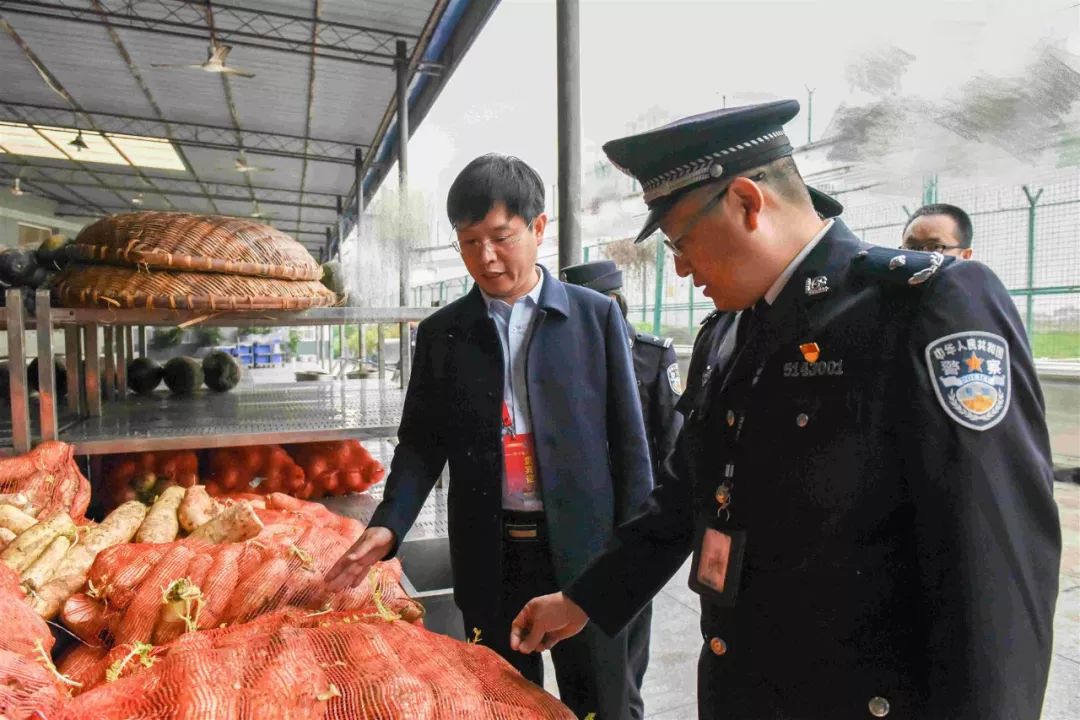 司法部驻广元市苍溪县挂职副县长庞新宇一行到川中监