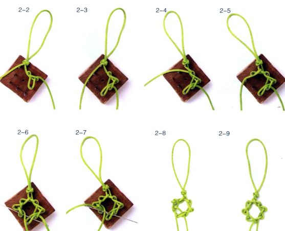 小挂件绳编法简单图片