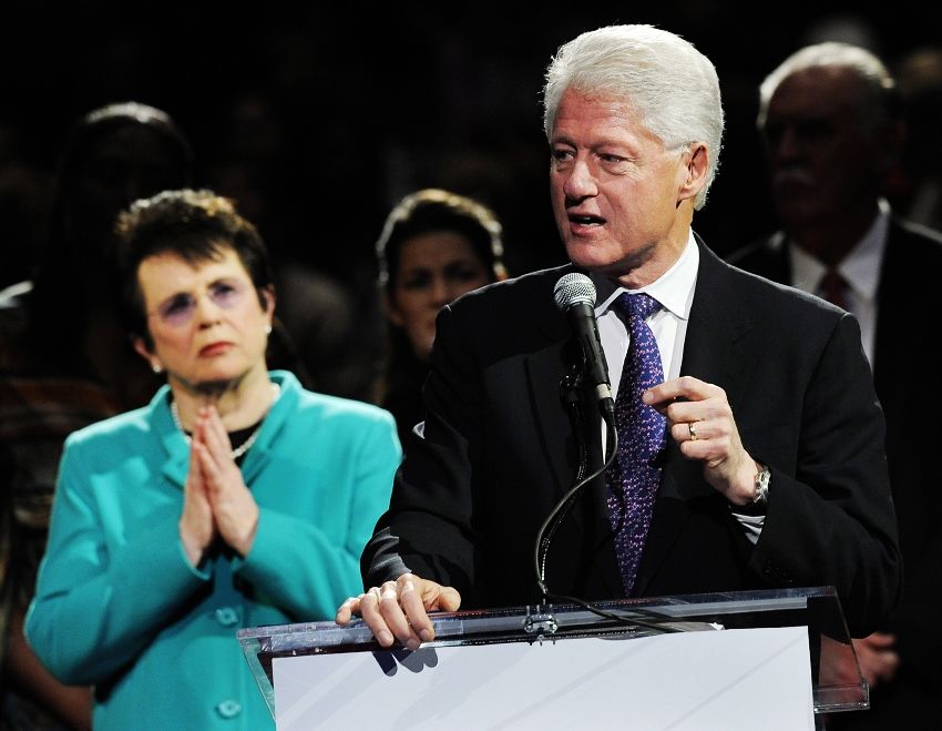 在22年前的今天,1993年1月20日,美国第42任总统克林顿就职