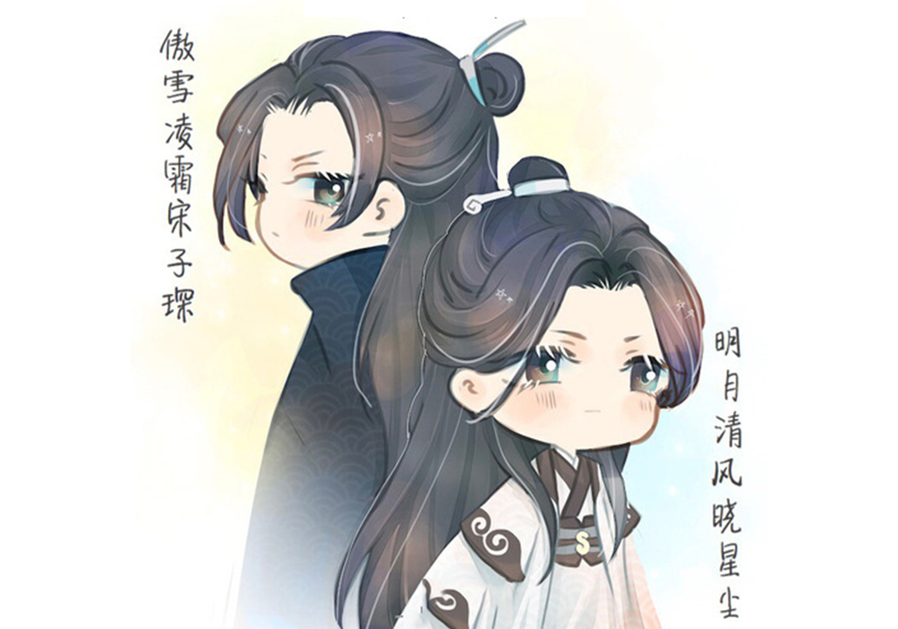 《魔道祖师》画双道长的画师,公子瑾瑜很厉害,一叶扁舟超治愈!