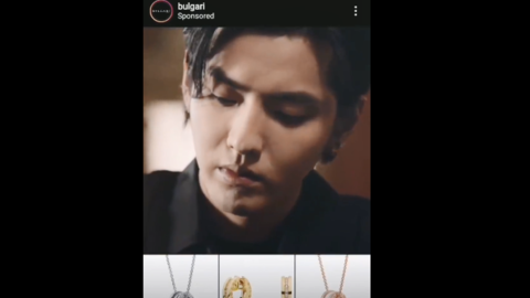 宝格丽代言人吴亦凡最新广告视频 让梅格妮小鹿乱撞