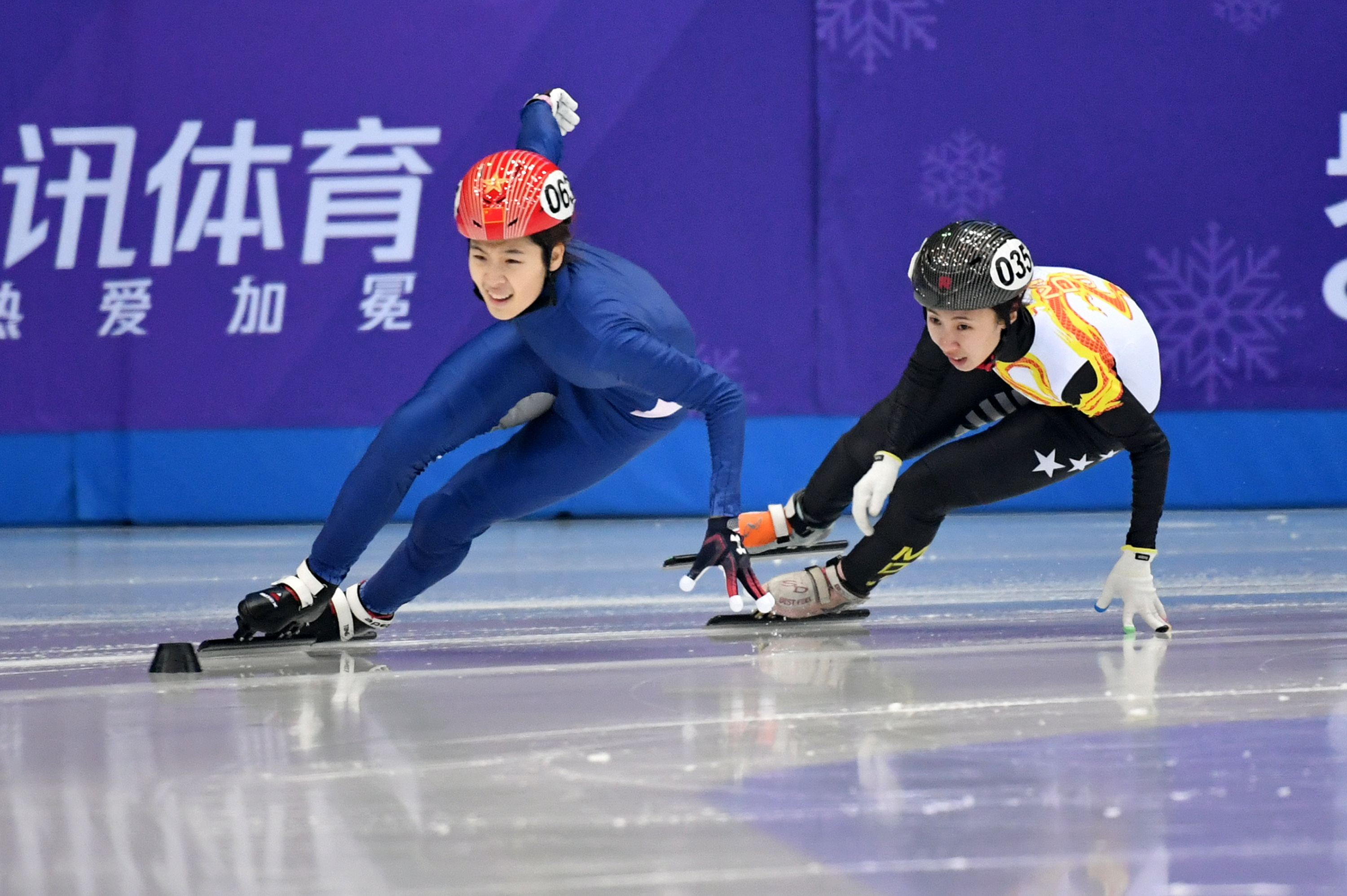 短道速滑—中国杯精英联赛总决赛:张楚桐夺得女子1000米冠军