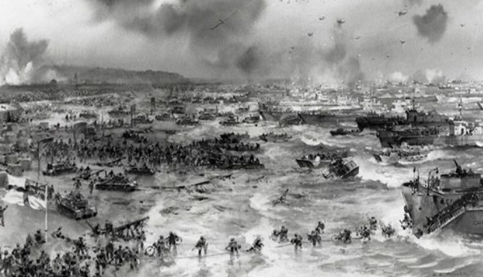 著名的诺曼底登陆战,德军连连失守,让二战发生根本上的变化