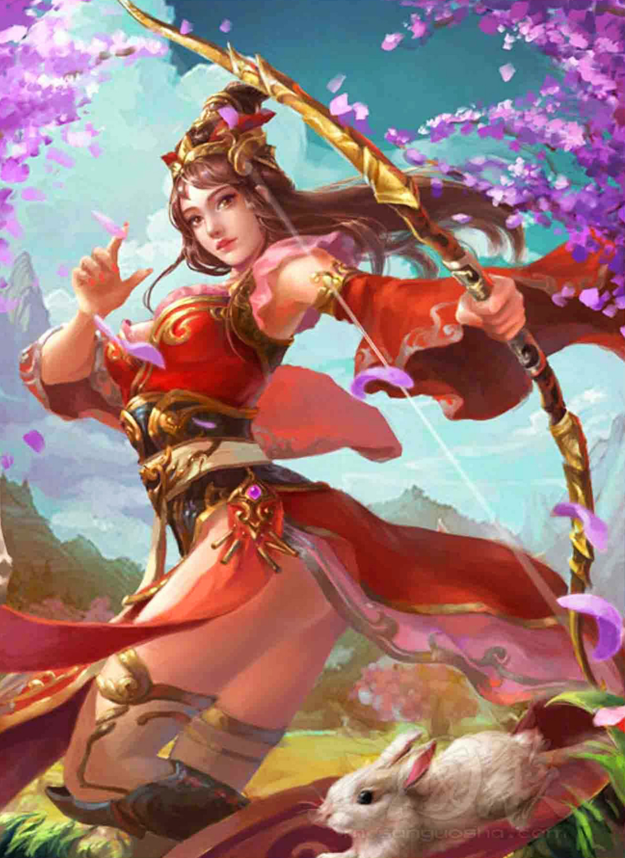 三国杀女英雄原画图片