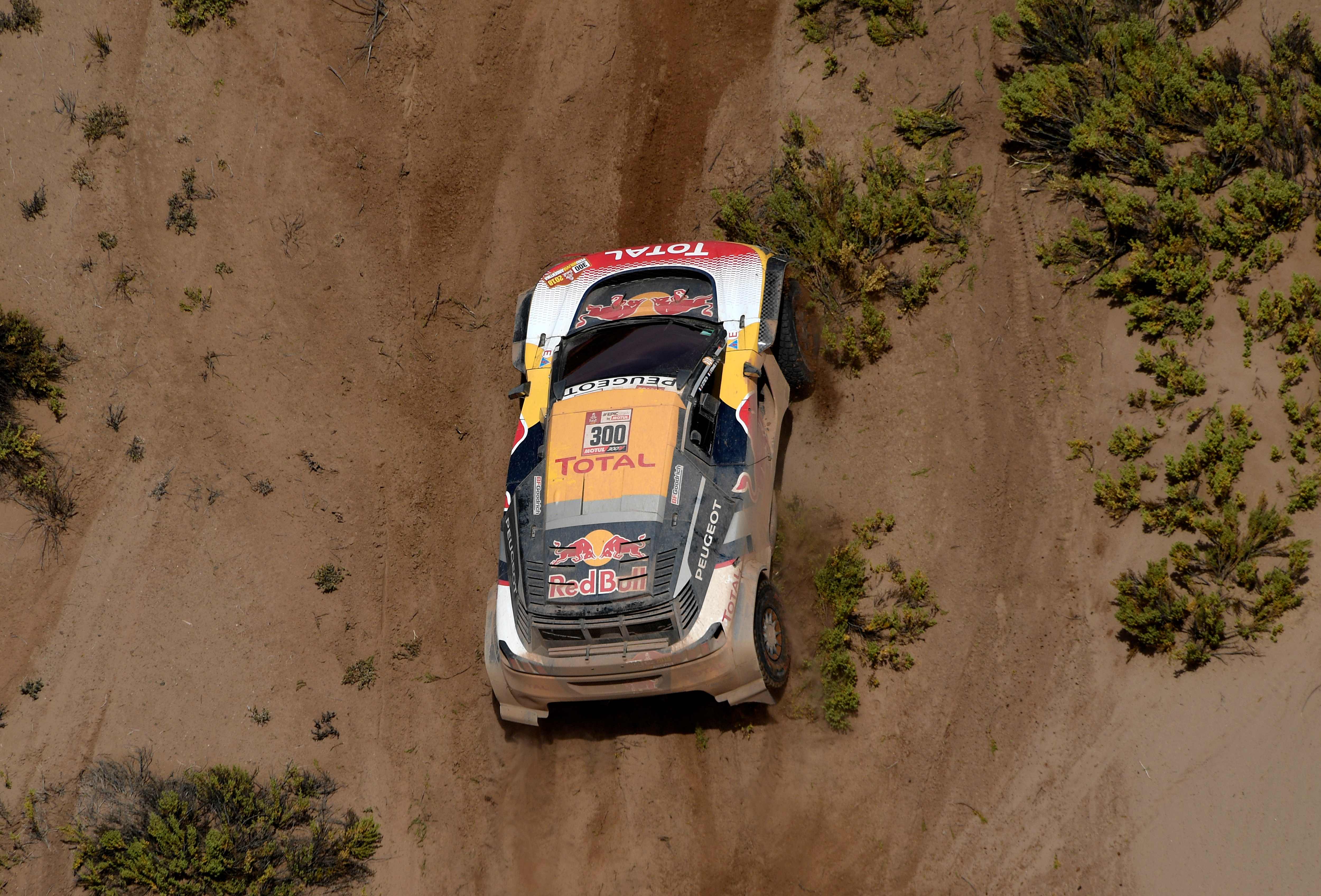 [20](外代二线)赛车——达喀尔拉力赛第八赛段结束