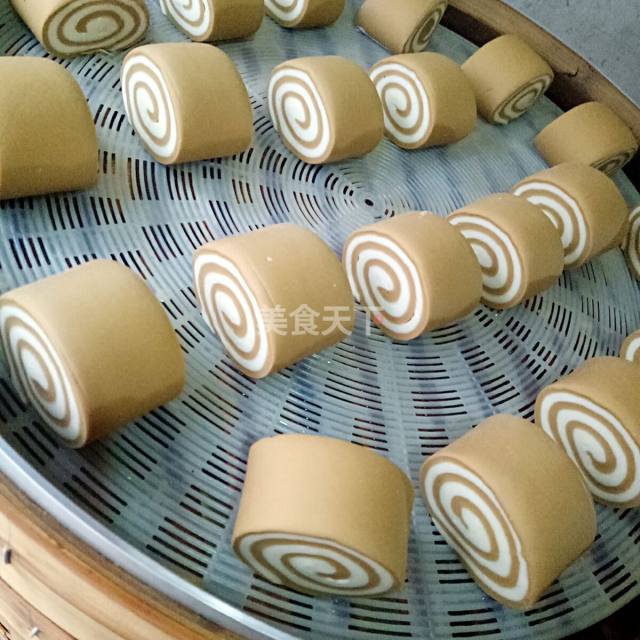 花样刀切馒头,保持小麦原始的香甜,一口气可以吃下四五个