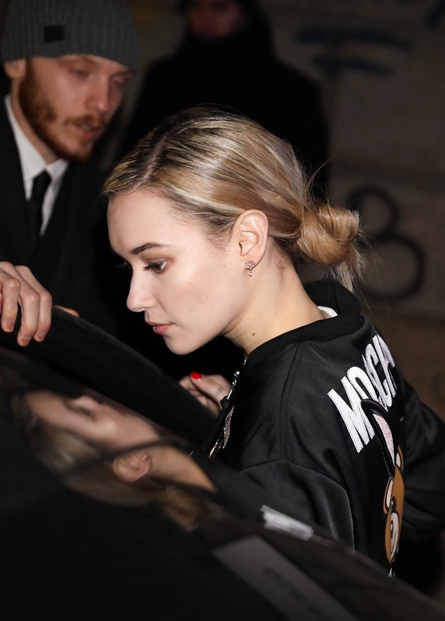 组图:时尚公主sarah snyder现身米兰时装周