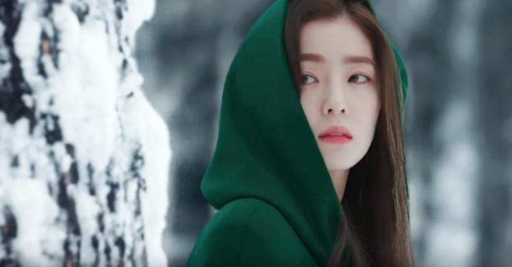 真的是美哭了!irene烧酒广告化身雪地精灵超有仙气!