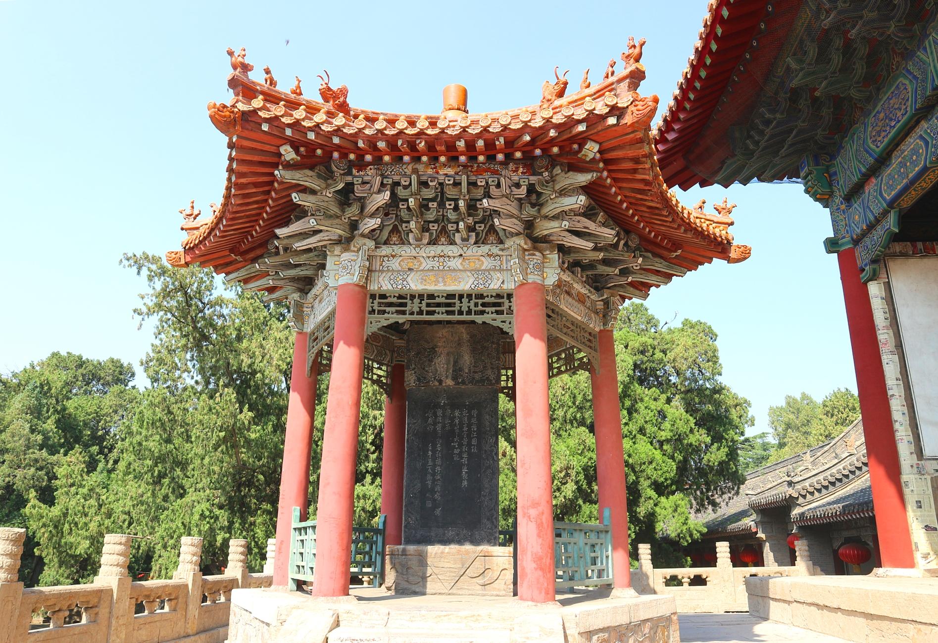 岱庙天贶殿"来头不小",这里有个好玩的互动游戏