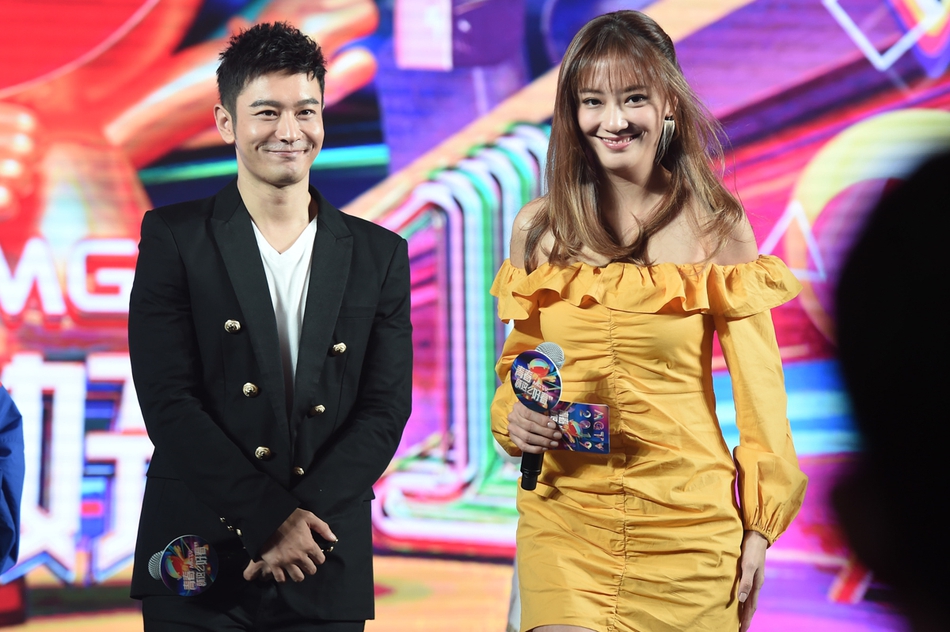 明星云集!芒果招商会乐华七子,应采儿,黄晓明齐亮相