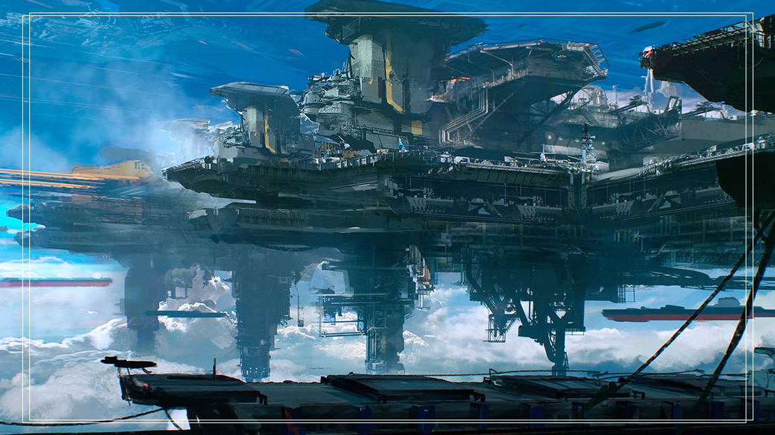 高清大图:超清晰科幻风场景概念图册一览