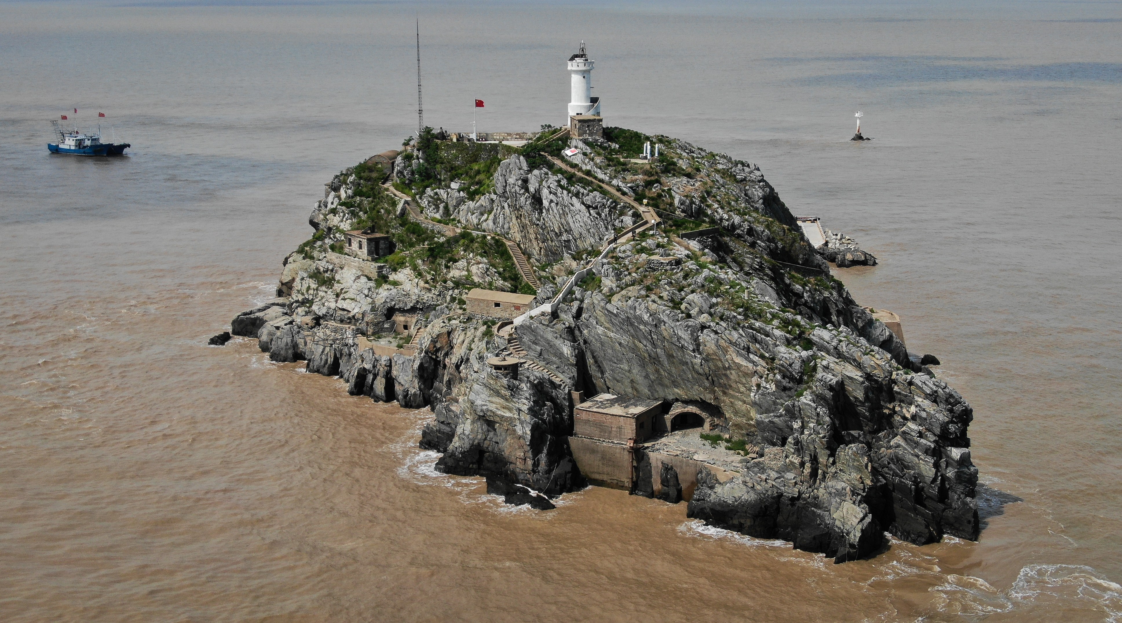 "核心价值观百场讲坛"走上开山岛 宣讲守岛精神(3)