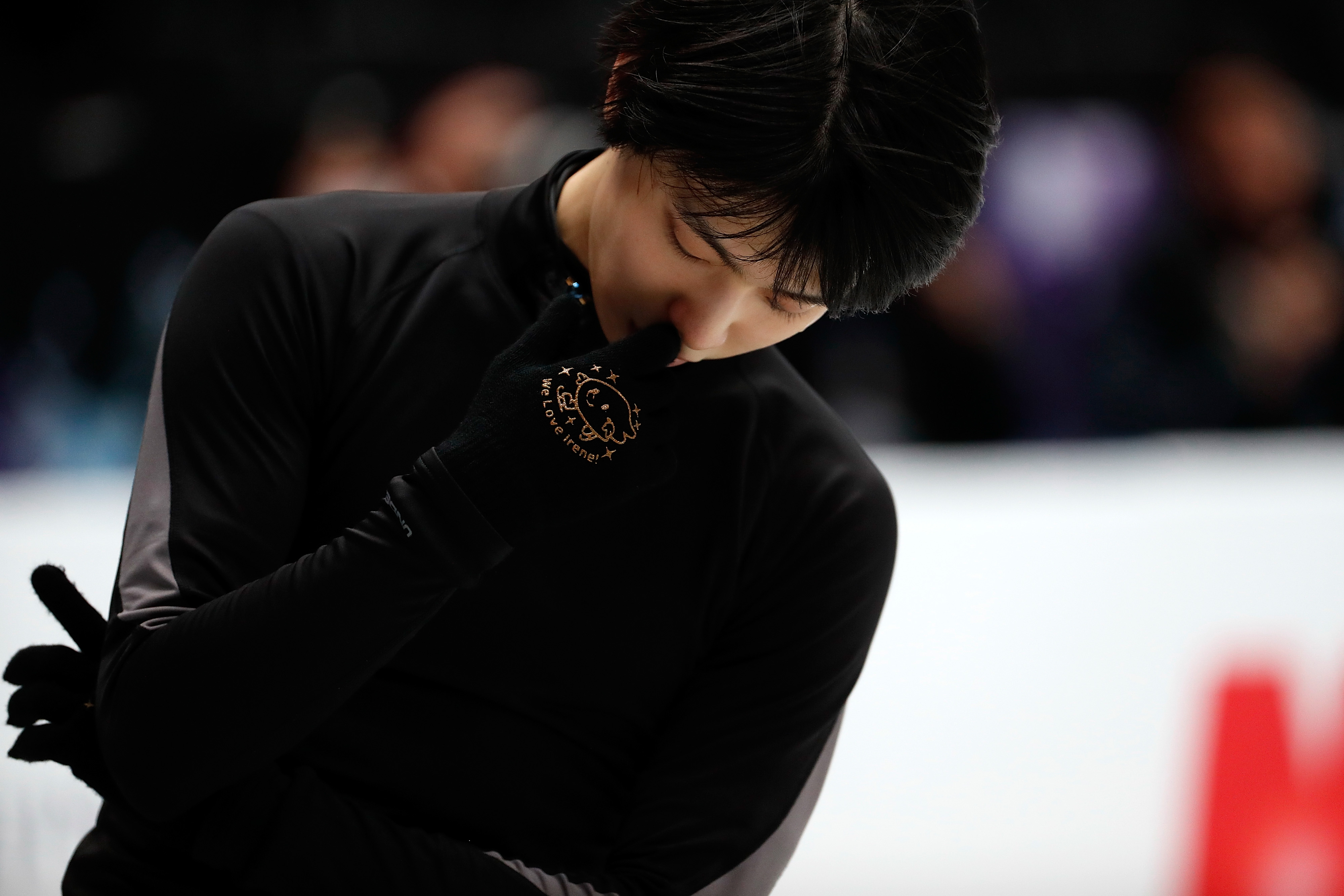 当日,日本花样滑冰选手羽生结弦在日本埼玉进行2019年花样滑冰