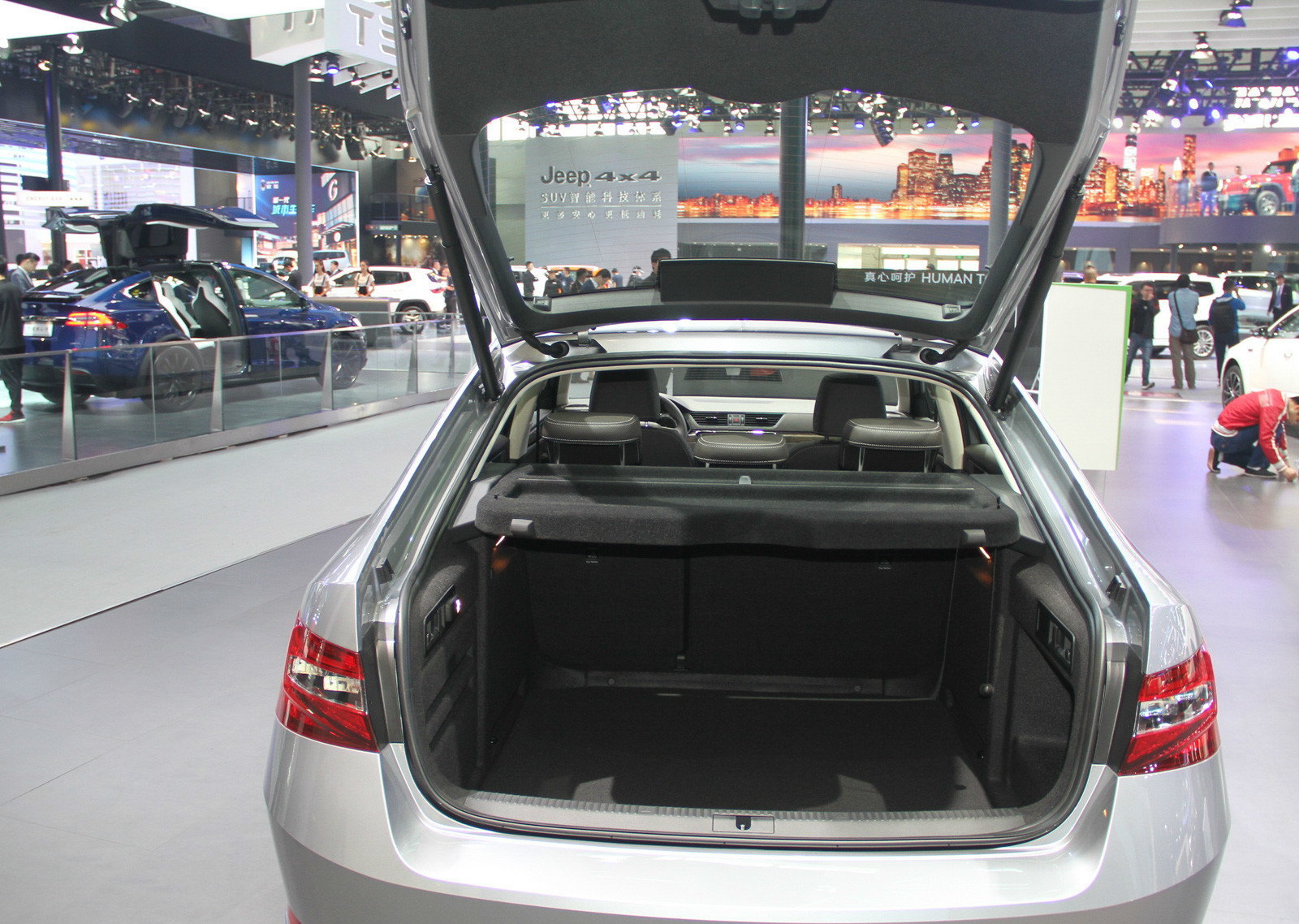 对斯柯达速派外观和空间的品鉴