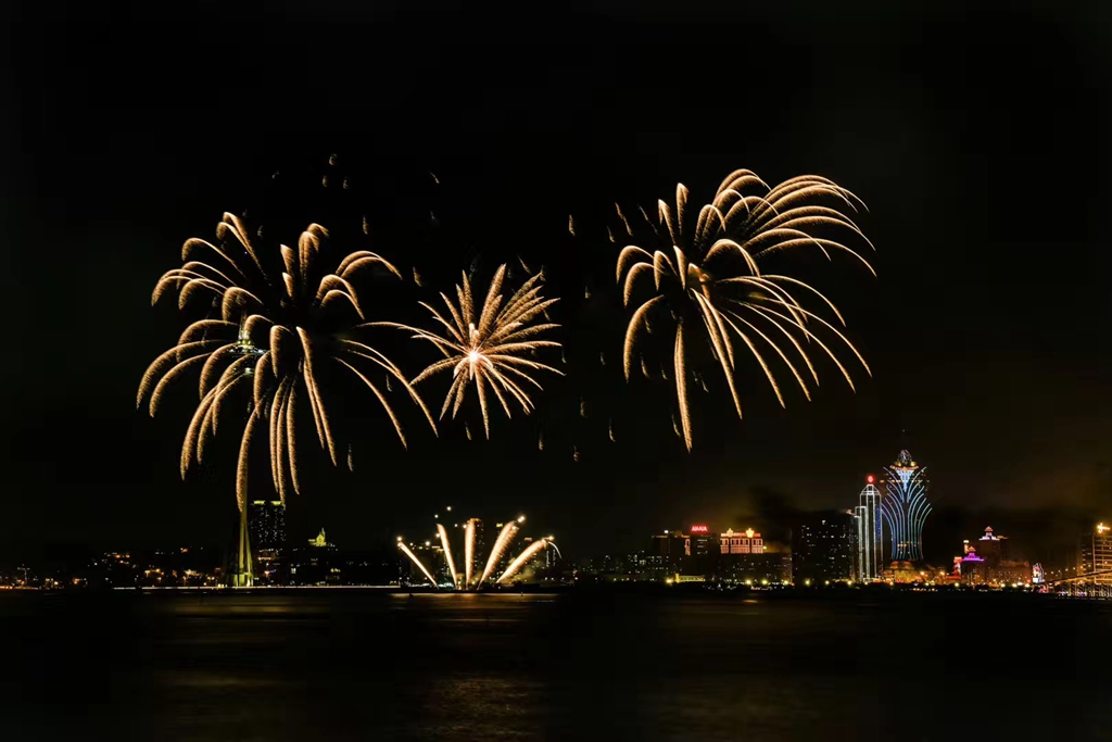 子階老师带您看国庆烟花展《万紫千红》