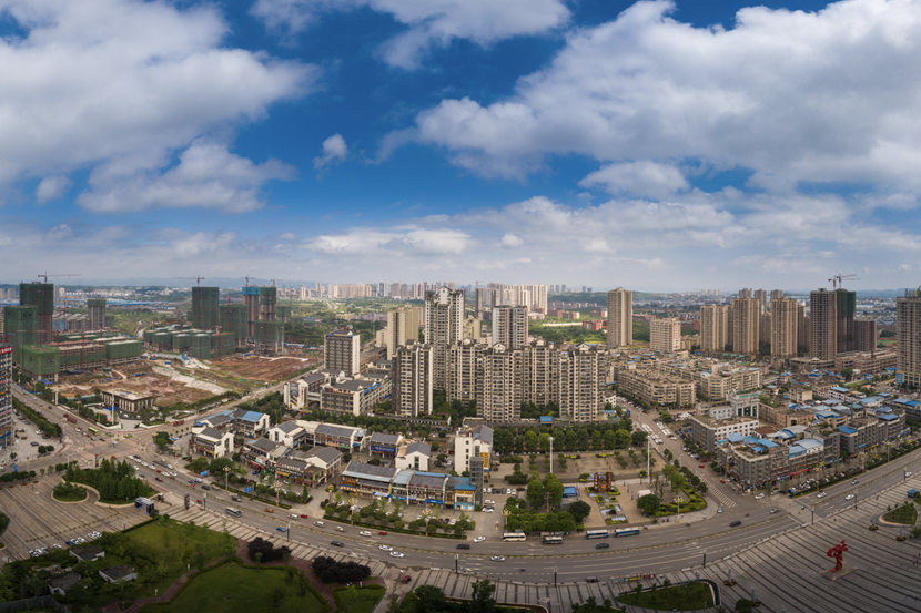 重庆江津区双福街道建设幸福新城