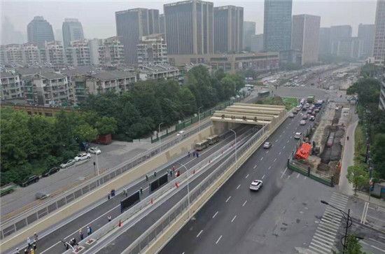 望江隧道将于年底竣工通车 届时过江只需5分钟