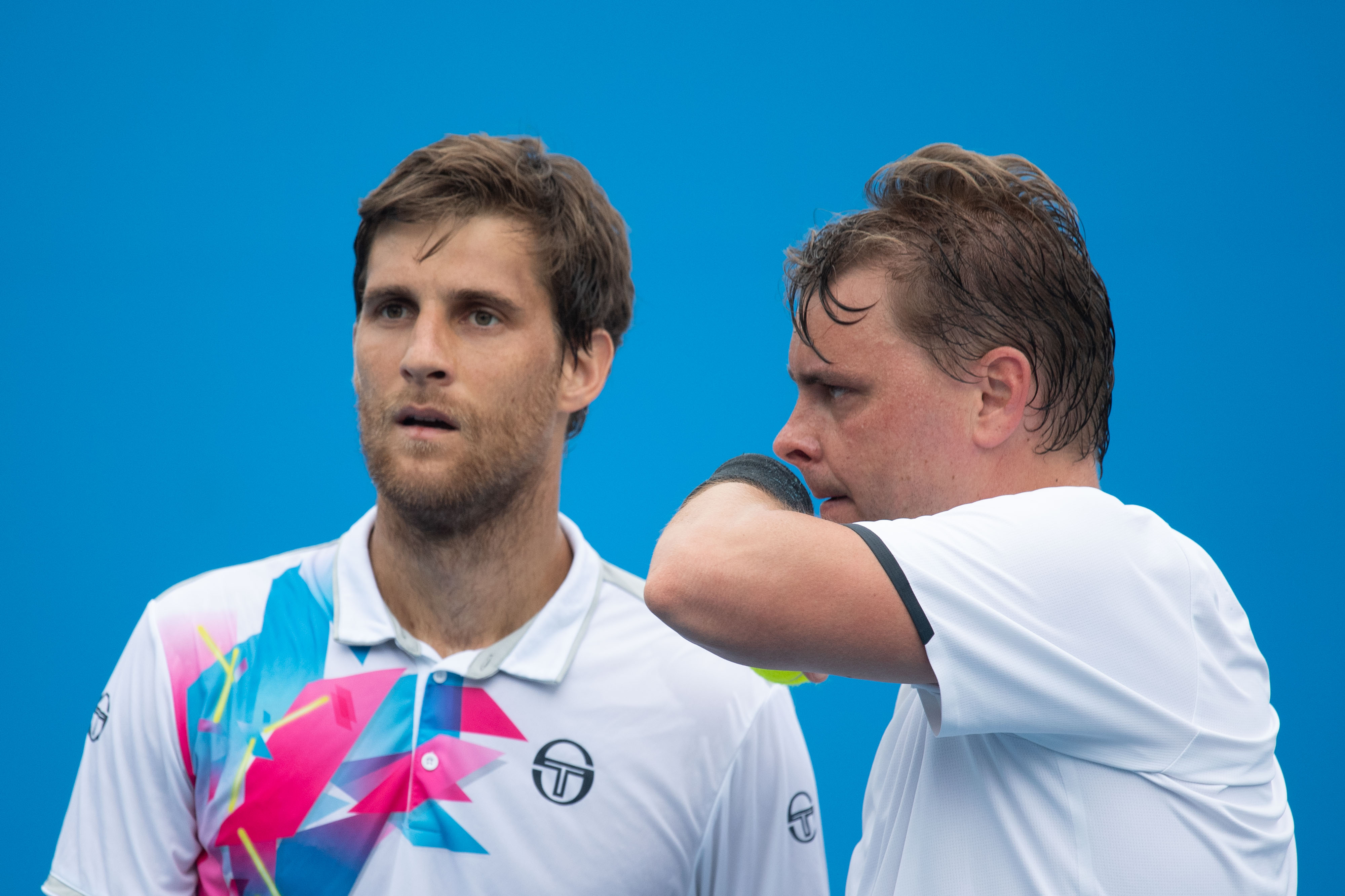 网球——澳网:张择/公茂鑫男双晋级