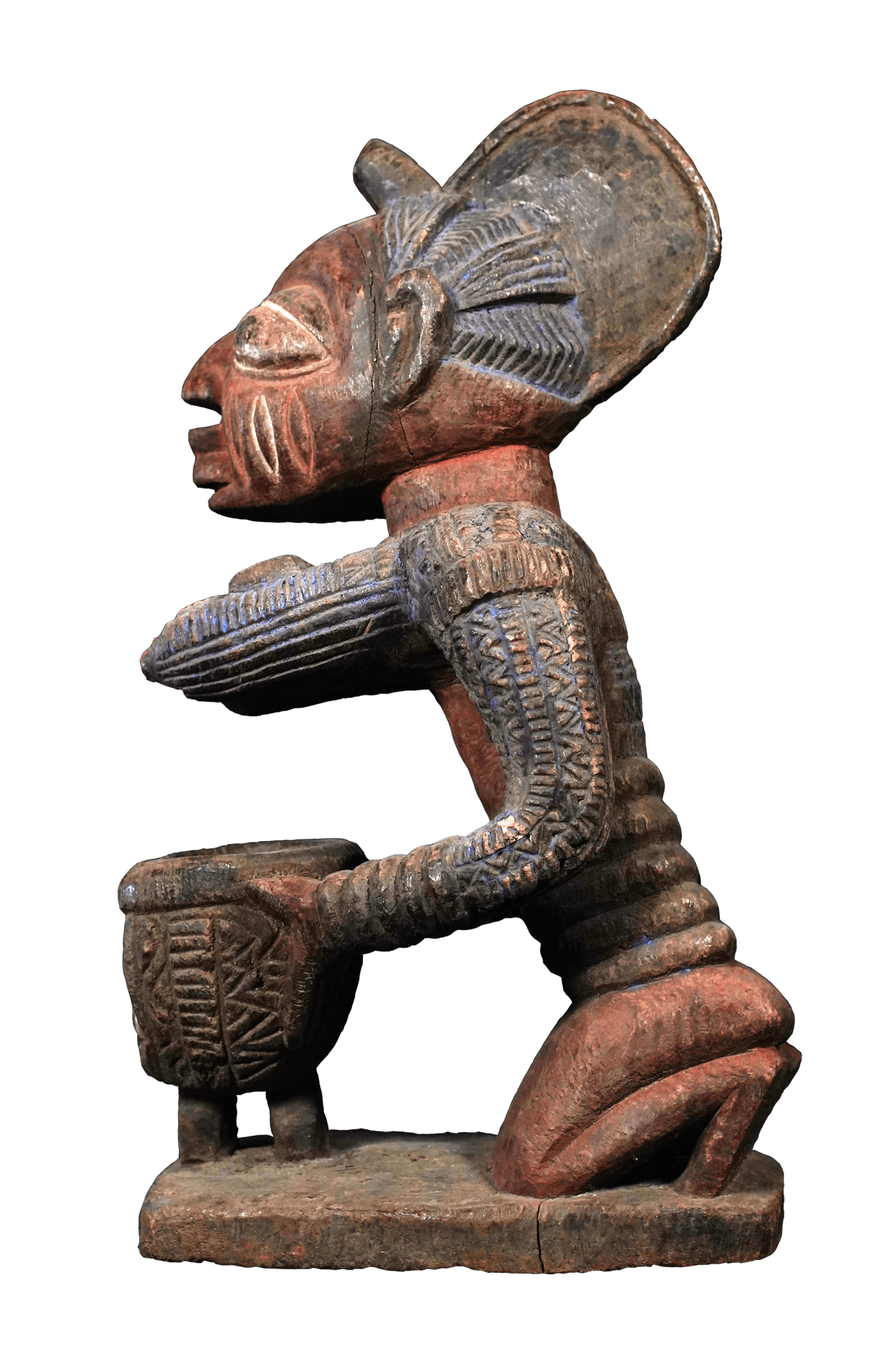 神秘怪诞的非洲雕像,祖先神灵的栖身之处