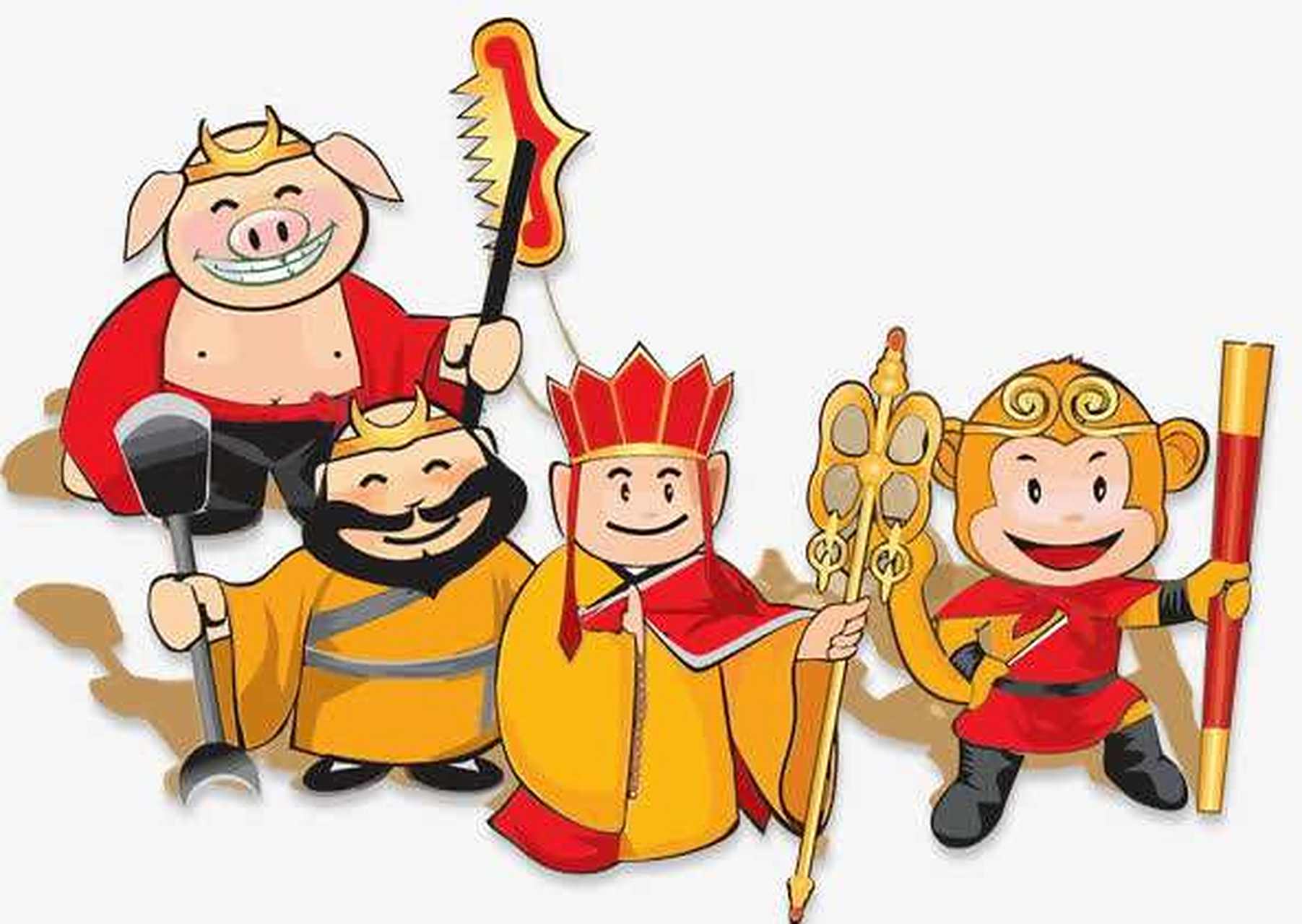 今日最热# 唐僧师徒四人走在无边无际的沙漠上,他们又饿又累,猪八戒