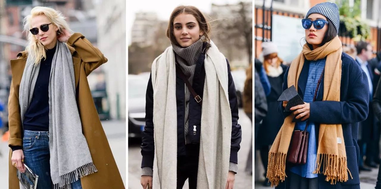 围巾要这样戴才好看 | 搭配攻略