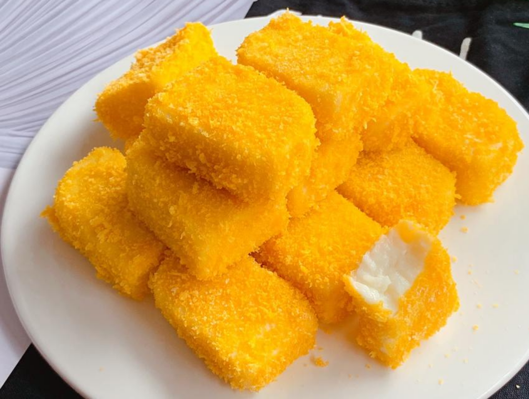 3分钟美食,脆皮炸牛奶,家庭版