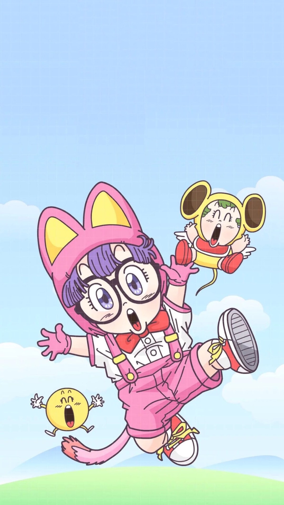 大眼萌妹《阿拉蕾》壁纸欣赏 转载自百家号作者:8090的猫