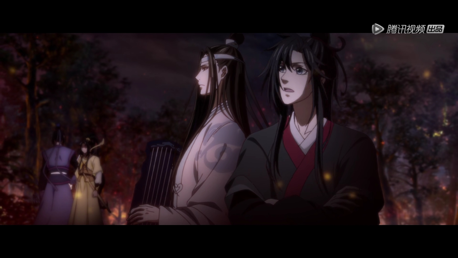魔道祖师动漫中的细节,读出来的很幸福,你注意过吗?