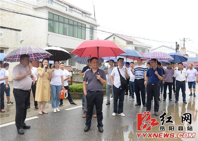 岳阳县组团赴汨罗市考察"取经"