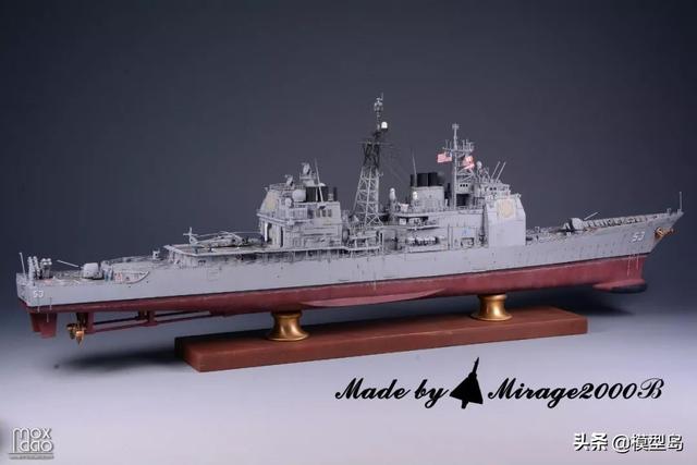 1/350提康德罗加级巡洋舰 莫比尔湾号 模型作品