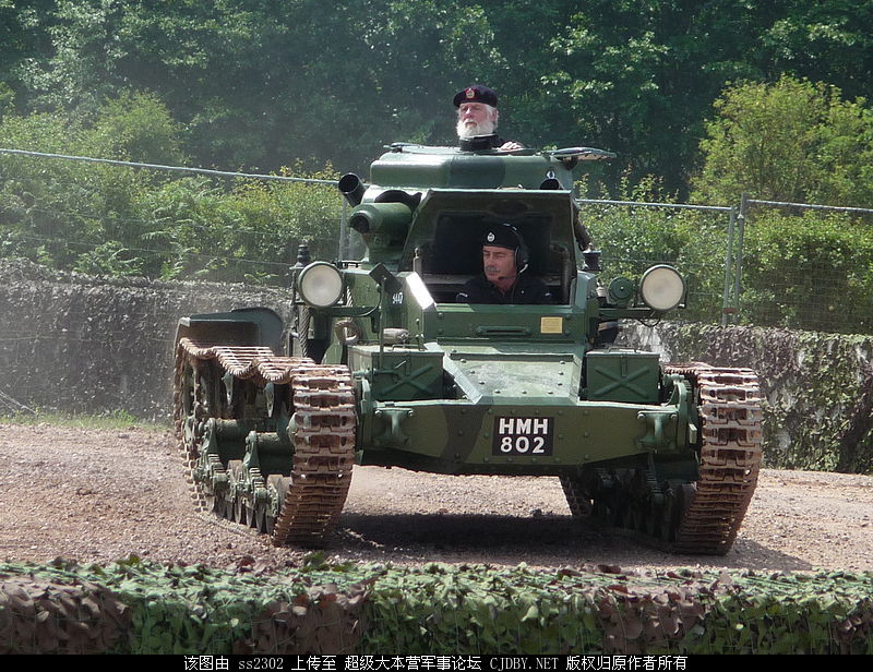 真正的"人坦合一",英国玛蒂尔达mk i步兵坦克!