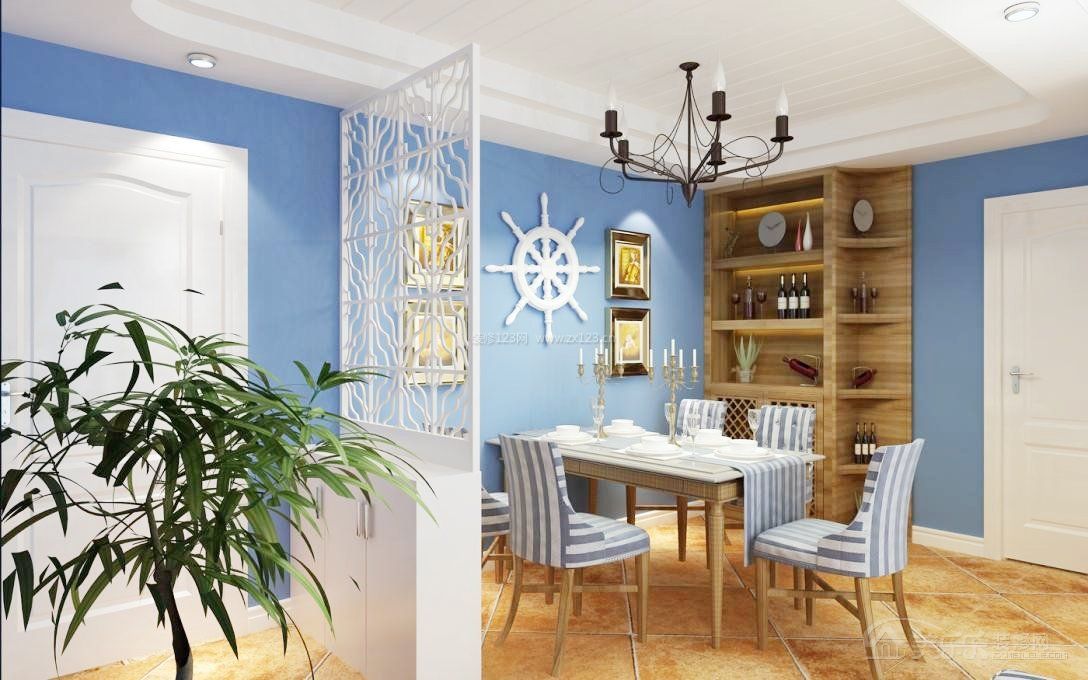 餐厅装修色彩这样搭,好看又有食欲!