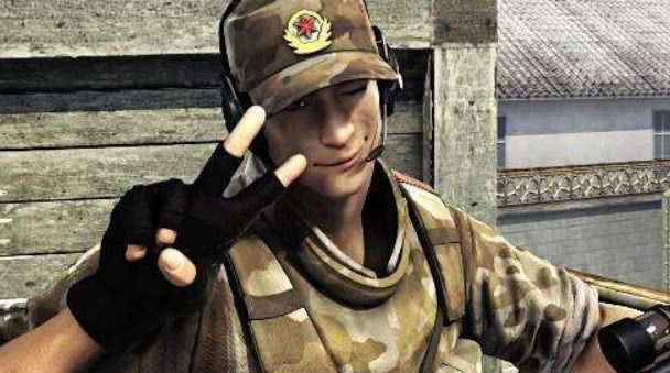 cf:曾经的一个登陆界面,只有30%的人看过,10年老兵专享