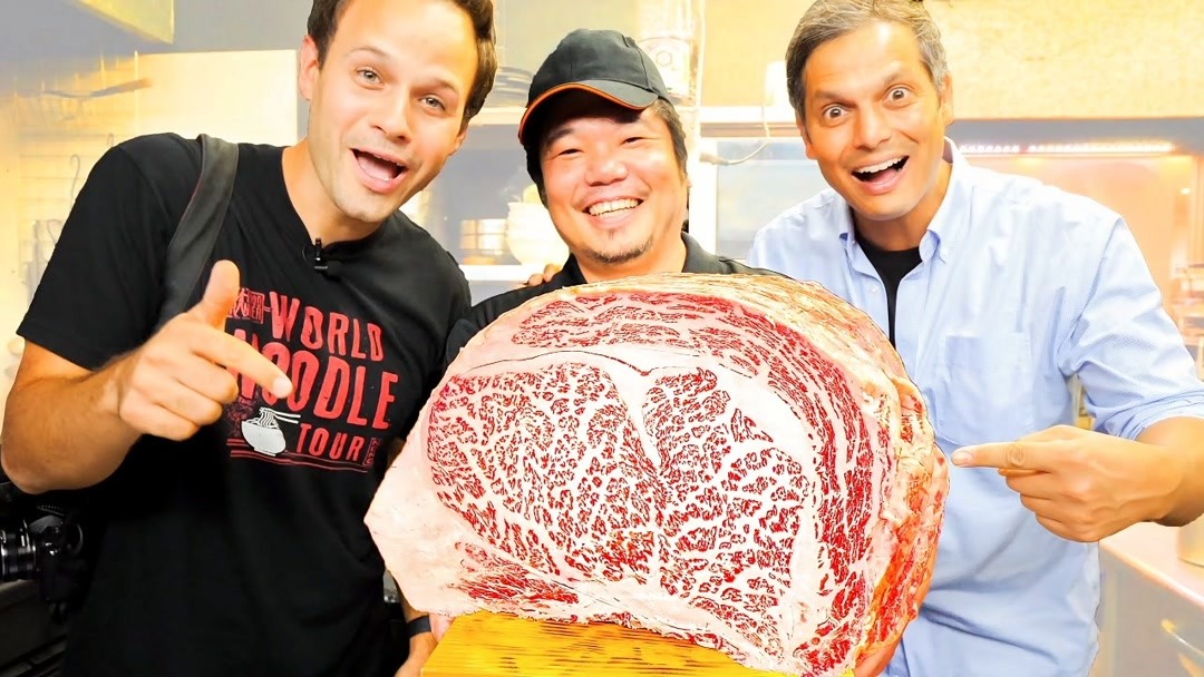 世界最贵的日本A5顶级和牛之乌冬面的诱惑之旅!