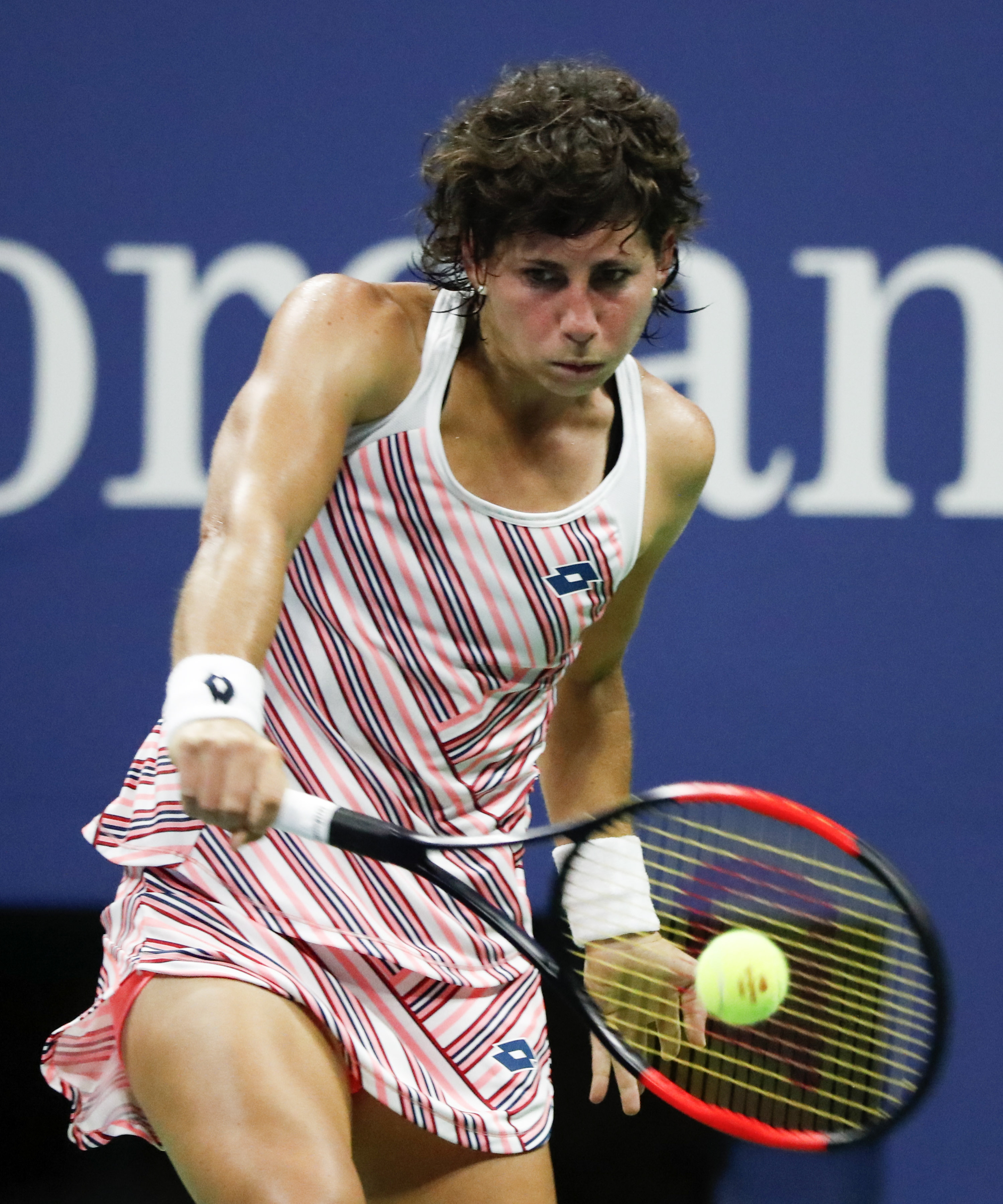 网球——美网:纳瓦罗晋级八强(13)