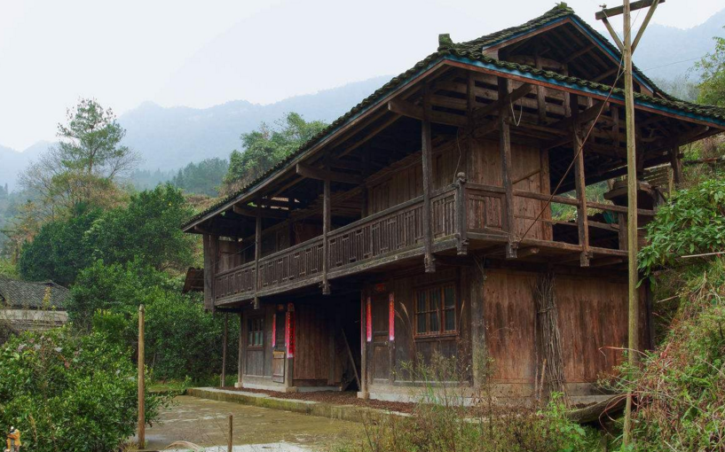 贵州农村木房子图片