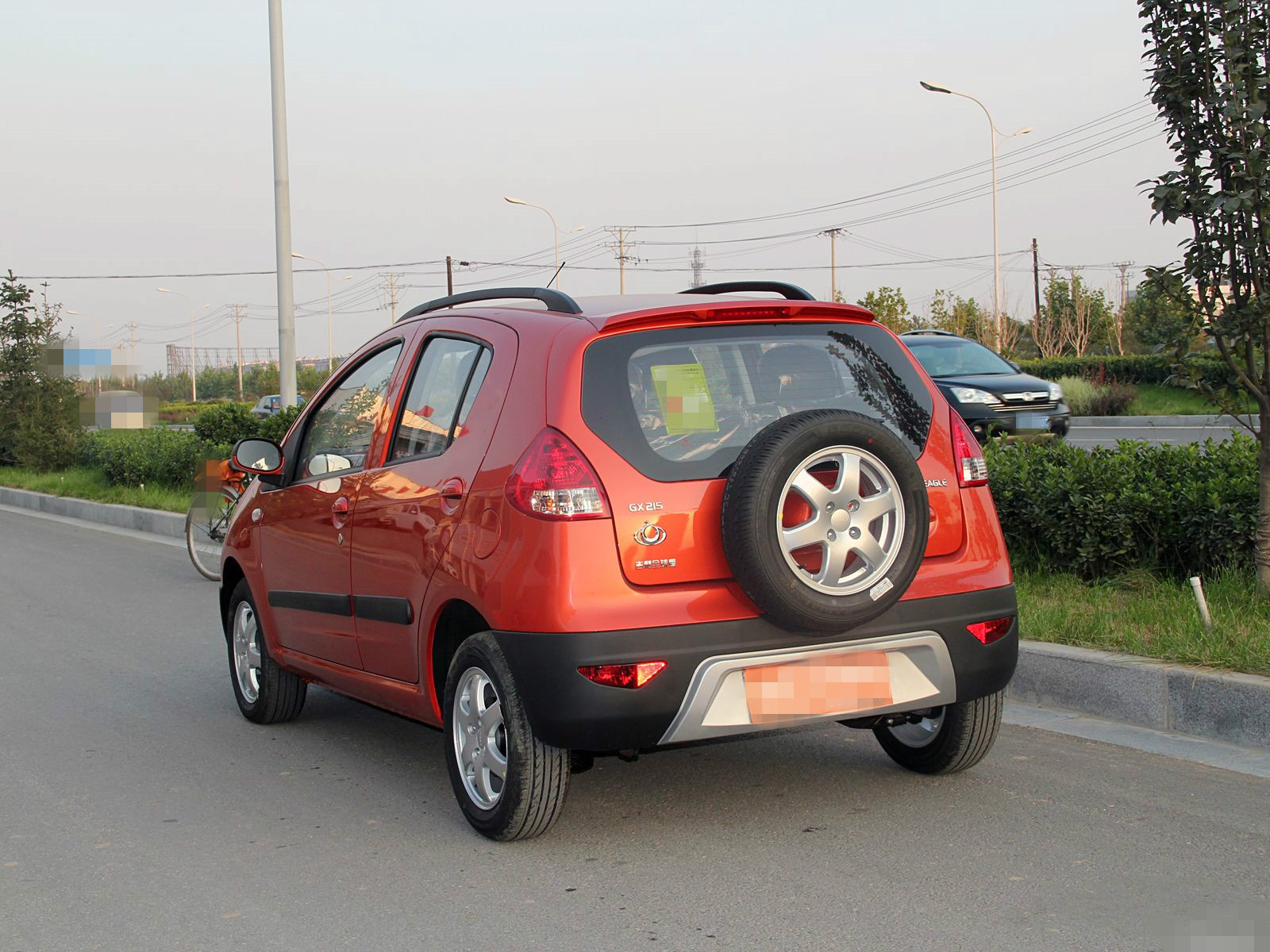 对吉利gx2外观的品鉴