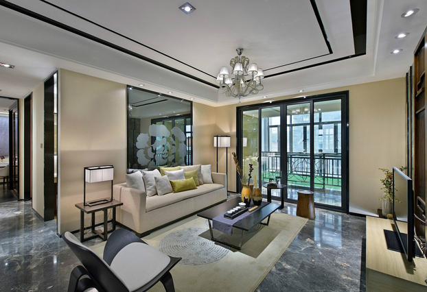 掌握中式风格客厅地砖颜色搭配技巧,不用请设计师了