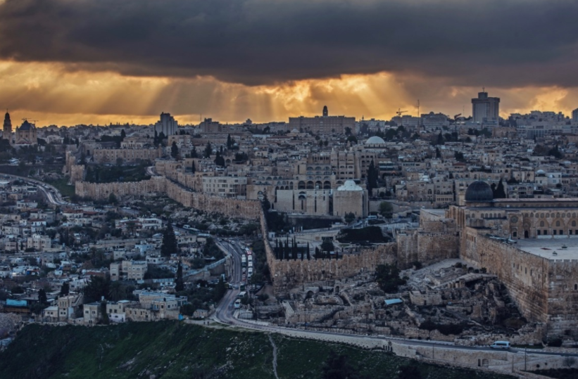 进入流着奶与蜜的应许之地,圣地耶路撒冷