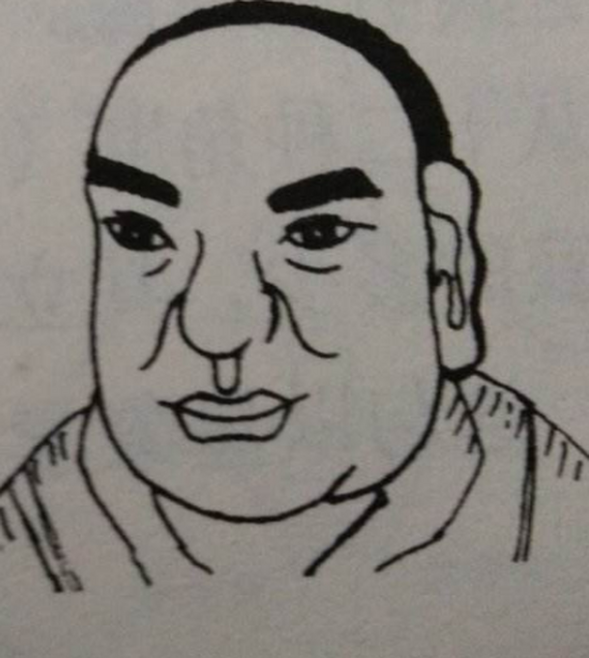 大叔面相教学182——五星之相(水形人) 水形人圆润丰满,后背厚实,腰部