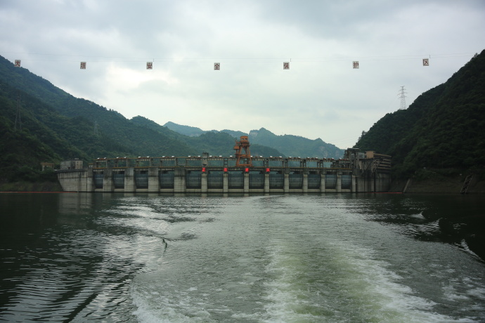 沅陵行:欣赏凤滩水电站