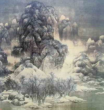 古代著名画派,山水画名家—荆,关,范