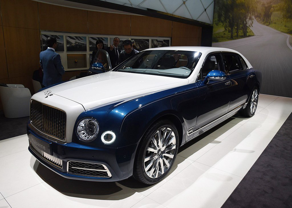 对宾利慕尚外观的解读与领略