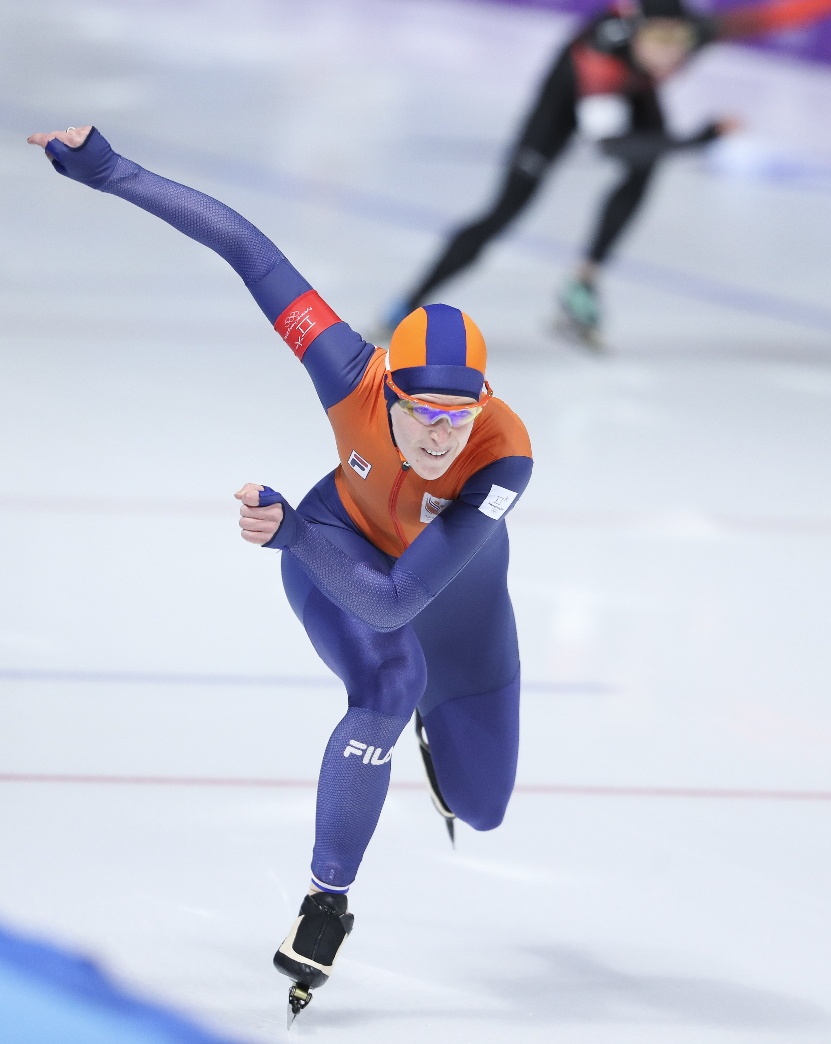 (冬奥会)(7)速度滑冰——女子1500米:荷兰选手维斯特夺冠