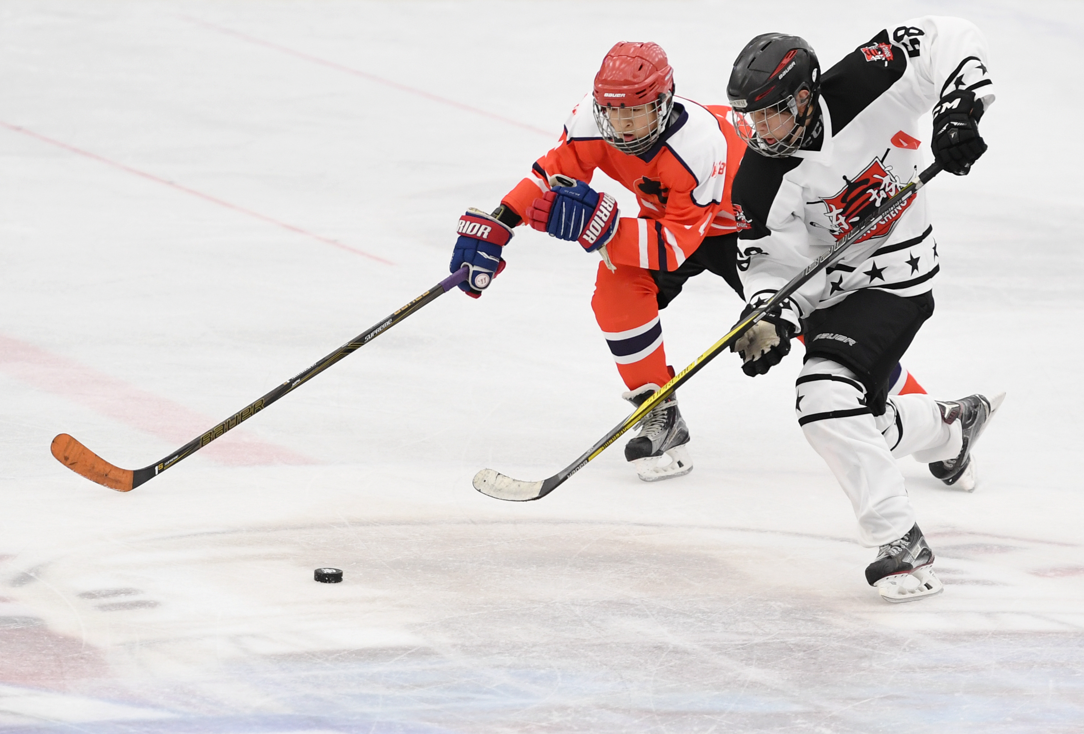 冰球——北京市第一届冬季运动会竞技组冰球决赛赛况