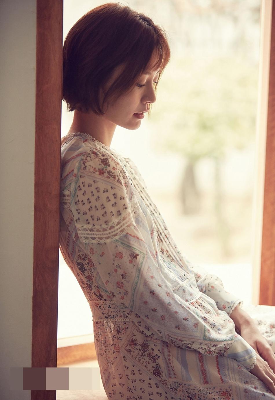 韩星郑裕美拍森系写真 清新可爱魅力亮眼