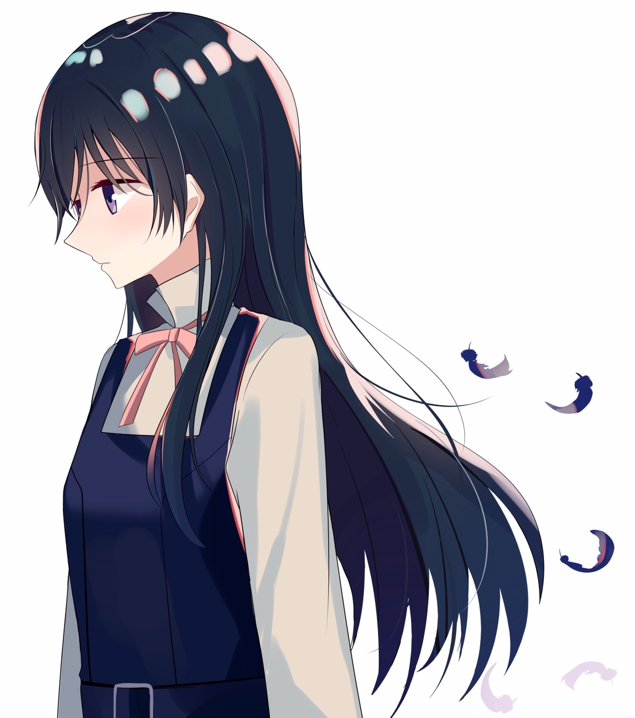 精选日本少女漫画《终将成为你》的插画壁纸,画风简单,值得收藏