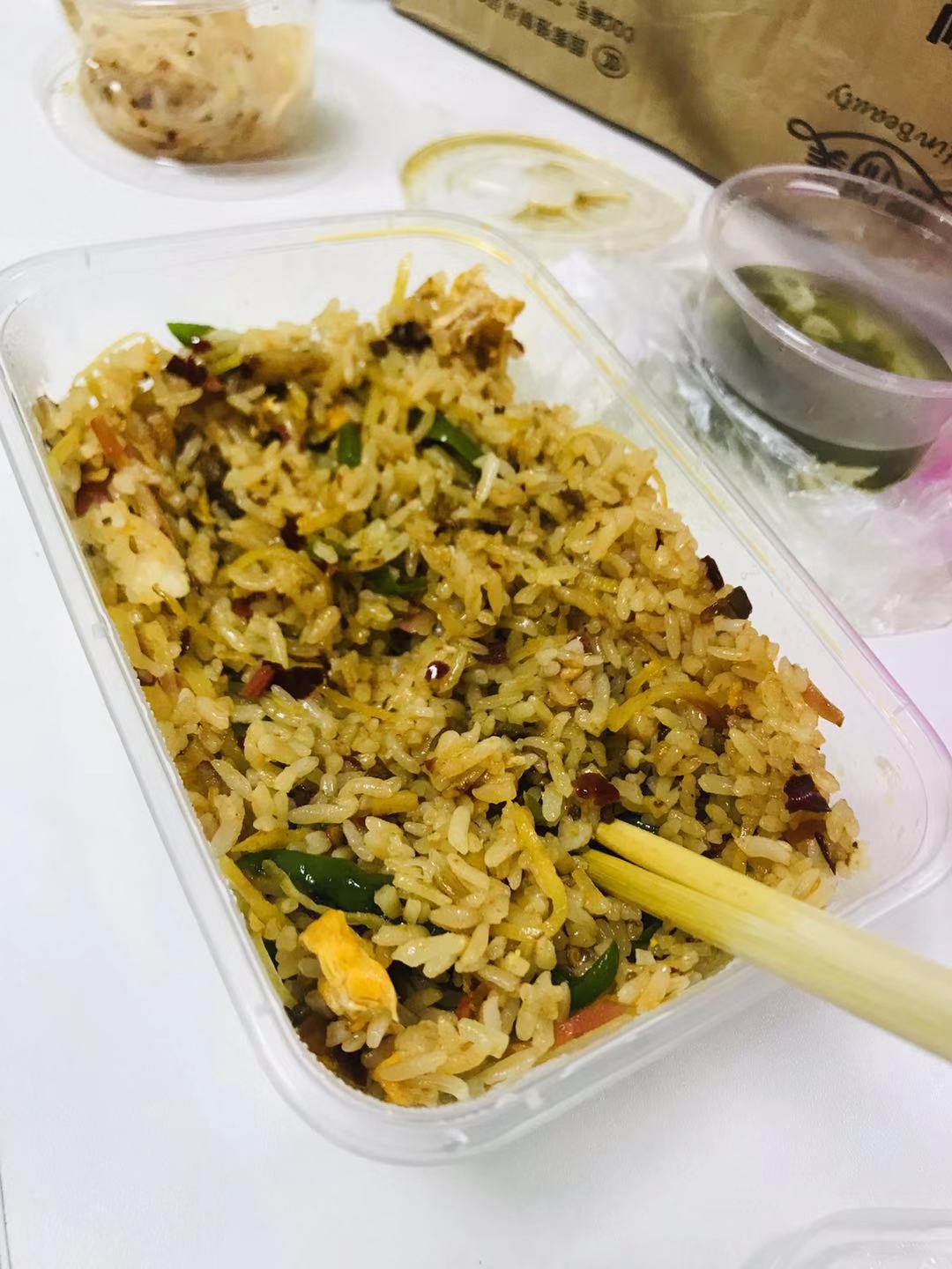 小编吃外卖的一天