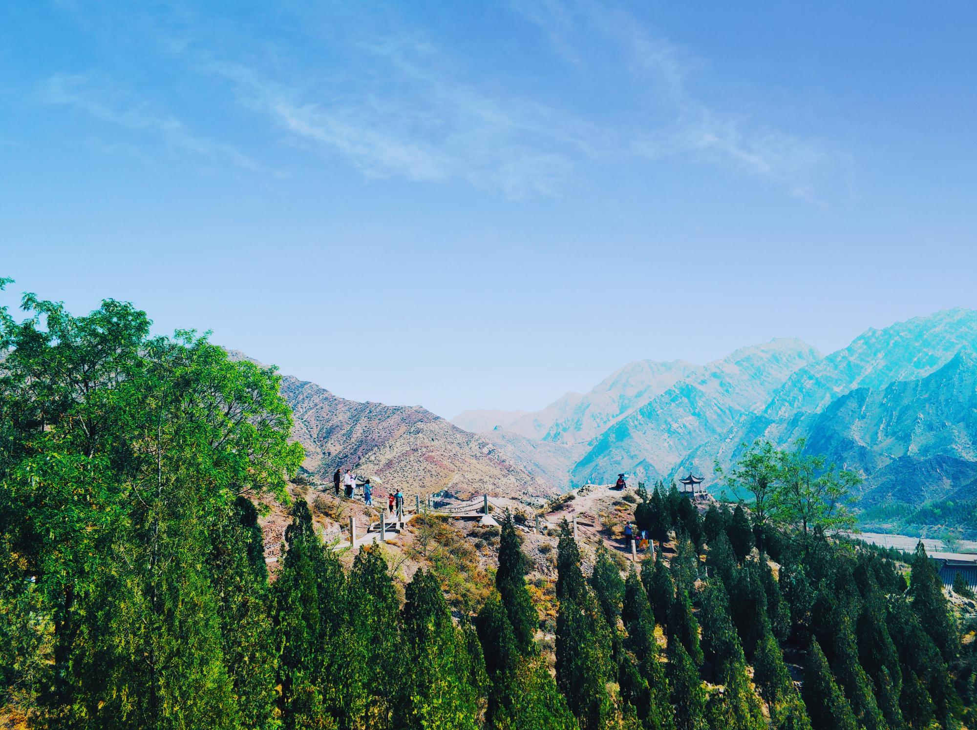 登高望远——石嘴山市北武当山盛景