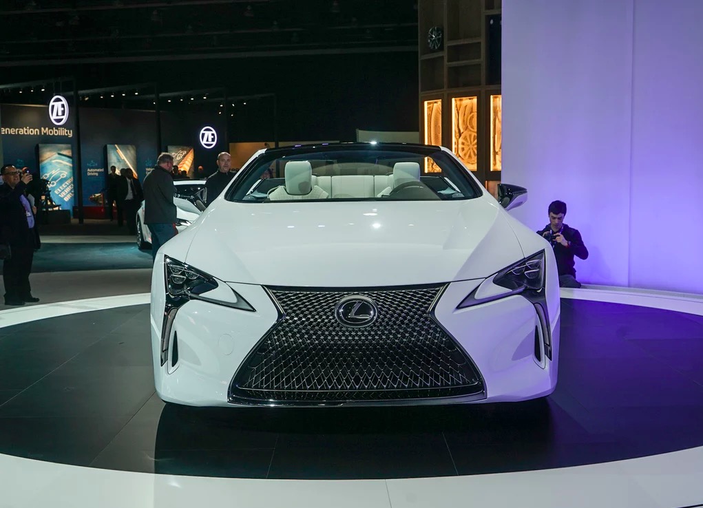 雷克萨斯lc 2019款 convertible concept